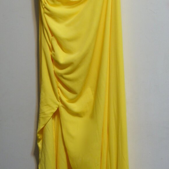 Pansy One Shoulder Cutout Maxi Dress - Picture 4 of 9